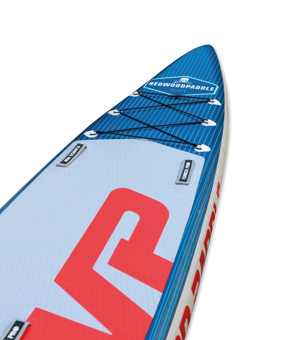 Tabla Stand Up Paddle Surf  Hinchable Funbox Pro Race Azul 12′6 x 29″ Redwoodpaddle woven doble capa calavera skull