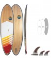 Phenix Pro 10' Carbon Wood -Tabla Stand Up Paddle Surf Redwoodpaddle madera natural paulownia