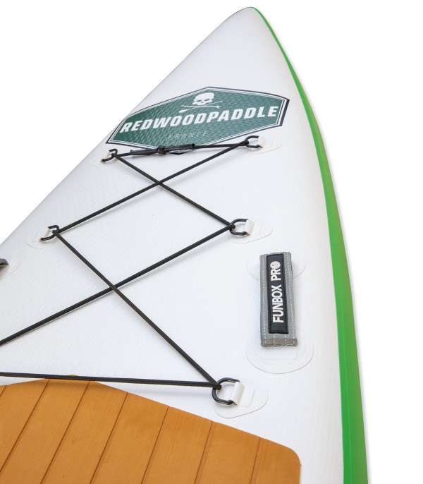 Tabla Stand Up Paddle Surf  Hinchable Funbox Pro Explorer 14′ x 31''1/2 Redwoodpaddle woven doble capa silla kayak