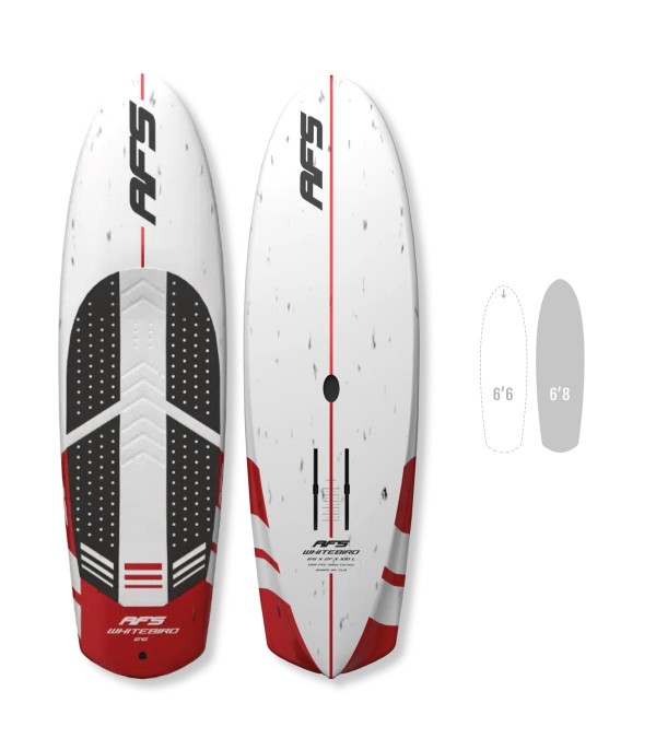 AFS Whitebird 6'6 y 6'8 tabla downwind foil sup foil wing foil