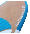 AFS NAHSKWELL Kool Blue - Tabla Stand Up Paddle Surf Allround SUP madera natural