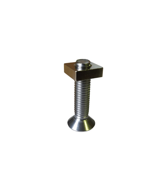 Tornillo con corredera - Inox A4 - Para tablas de Wing foil, surf foil AFS o de otras marcas con cajetines US Box