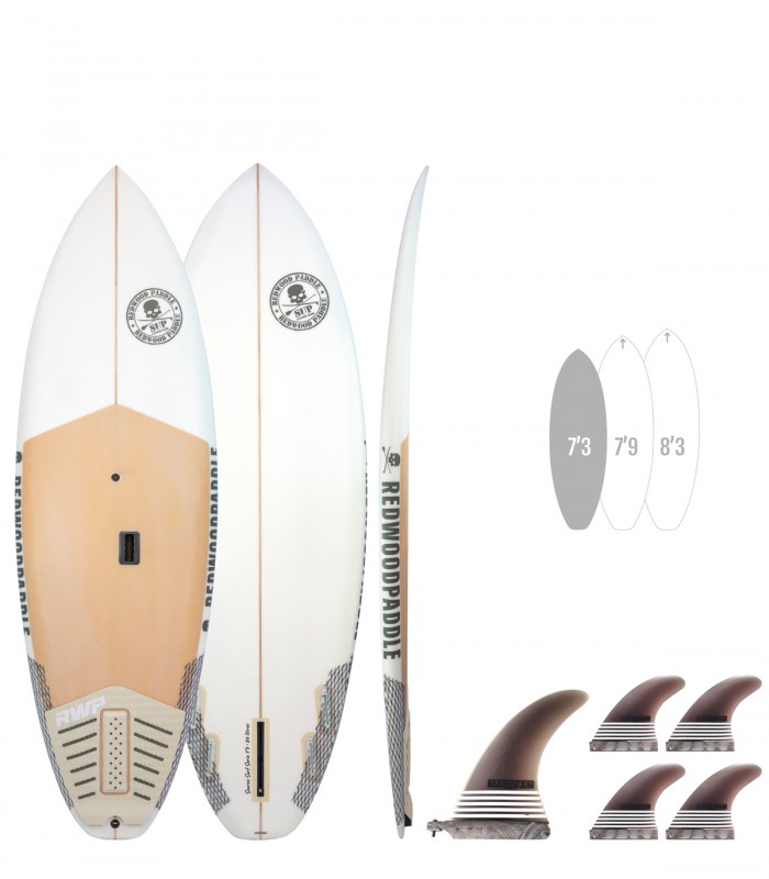 Source Pro Surf Series - Tabla Stand Up Paddle Surf Redwoodpaddle calavera skull