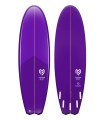 Tabla de surf en resina tintatda Peppermint Surfboards Diamond Fish 5'8 Blueberry