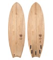 Tabla de surf en madera naturalPeppermint Surfboards Half Moon 5'11 timber